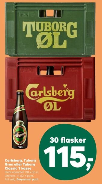 Kvickly Grøn øl tilbud