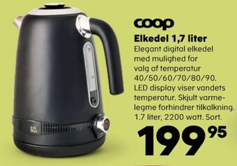 Kvickly Coop elkedel tilbud