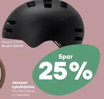 Janssen cykelhjelm