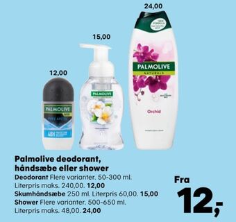 Kvickly Palmolive men deo roll-on tilbud