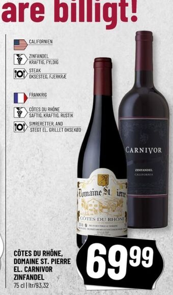 Løvbjerg Ukendt californisk rødvin tilbud