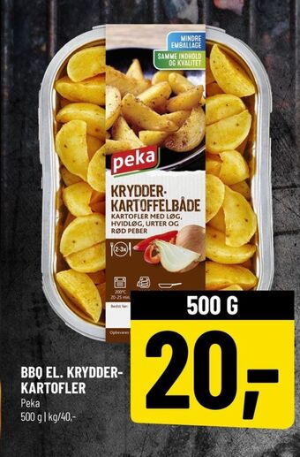 Peka kartoffelprodukter