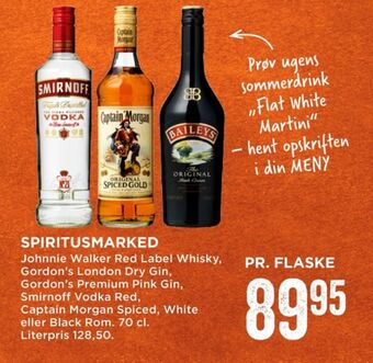 MENY Red label whisky tilbud