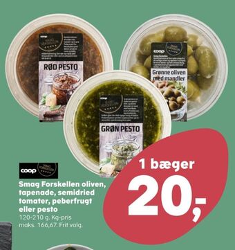 SuperBrugsen Smag forskellen pesto tilbud