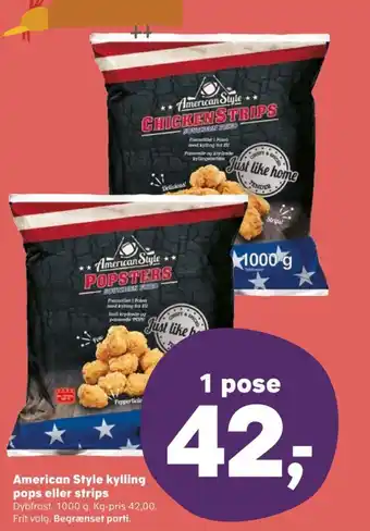 SuperBrugsen American style kylling tilbud