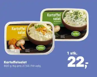 SuperBrugsen Flensted kartoffelsalat tilbud