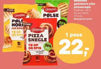 SuperBrugsen Beauvais pølsehorn tilbud