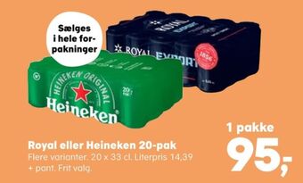 SuperBrugsen Export øl tilbud