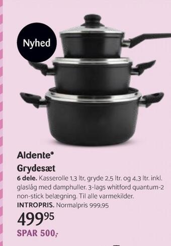 Kop & Kande Aldente grydesæt tilbud