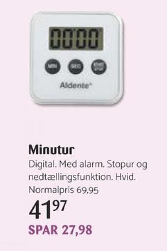Kop & Kande Aldente minutur tilbud