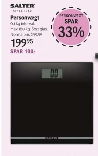 Kop & Kande Salter personvægt tilbud