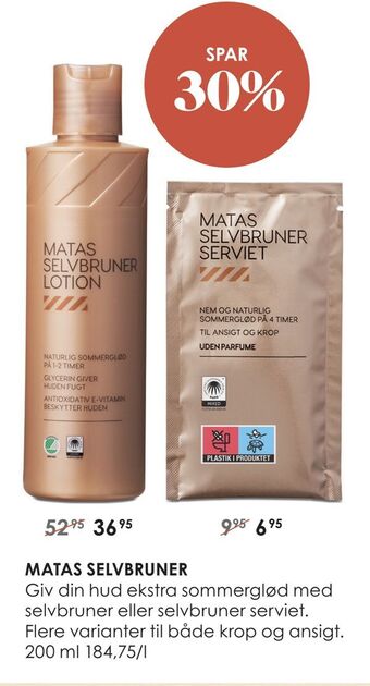 Matas Matas selvbruner tilbud