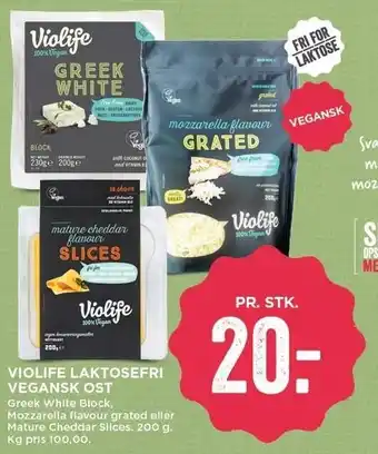 MENY Violife laktosefri tilbud
