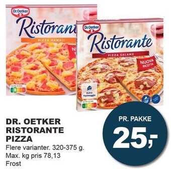 Let-Køb Dr. oetker ristorante pizza tilbud