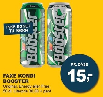Faxe kondi booster