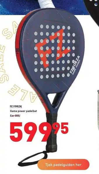 Game power padelbat