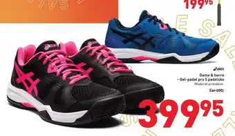 Dame & herre - gel-padel pro 5 padelsko