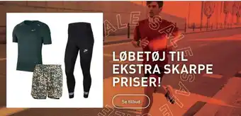 Løbetøj til ekstra skarpe priser