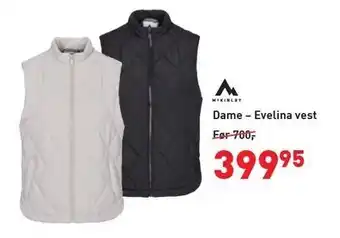 Intersport Mckinley dame evelina vest tilbud