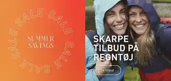 Skarpe tilbud på regntøj