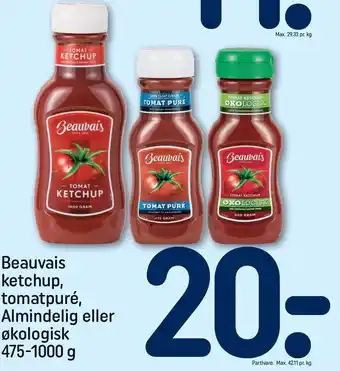 REMA 1000 Ketchup el. tomatpuré tilbud