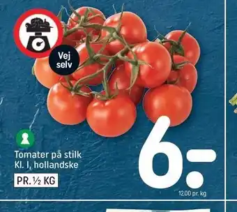 REMA 1000 Tomat på stilk tilbud