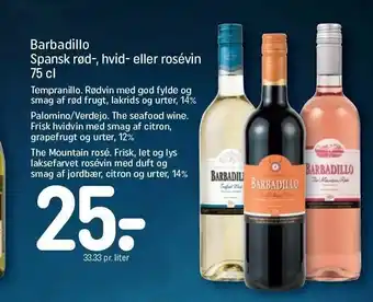 REMA 1000 Barbadillo vin tilbud