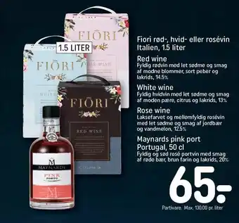 REMA 1000 Fiori vin tilbud