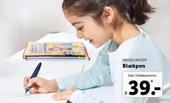 Blækpen inkl. 3 blækpatroner