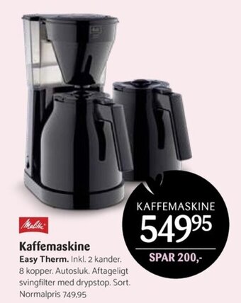 Kop & Kande Kaffemaskine tilbud