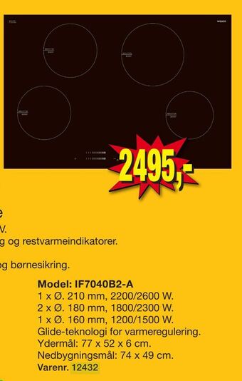 Harald Nyborg Induktionskogeplade tilbud