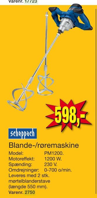 Harald Nyborg Blande-/røremaskine tilbud