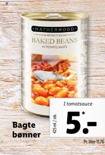 Bagte bønner