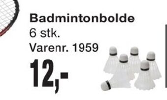 Badmintonbolde