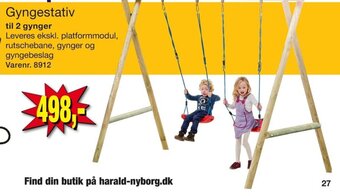Harald Nyborg Gyngestativ tilbud