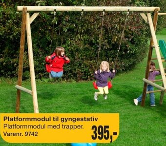 Harald Nyborg Platformmodul til gyngestativ tilbud