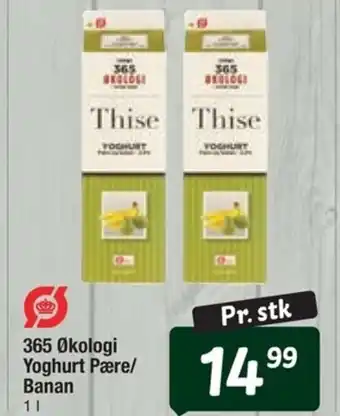Fakta Tyskland 365 Økologi Yoghurt Pære/ Banan tilbud