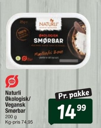 Naturli' økologisk /Vegansk Smørbar