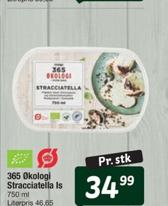 Fakta Tyskland 365 Økologi Stracciatella Is tilbud