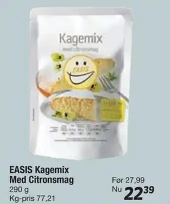 Fakta Tyskland Easis Kagemix Med Citronsmag tilbud