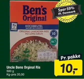 Uncle bens Original Ris