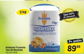 Hvedemel frumenta Tipo 00 Manitoba