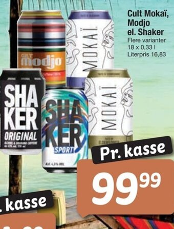 Fakta Tyskland Cult Mokaï Modjo el Shaker tilbud