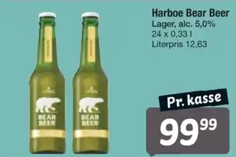 Fakta Tyskland Harboe Bear Beer tilbud