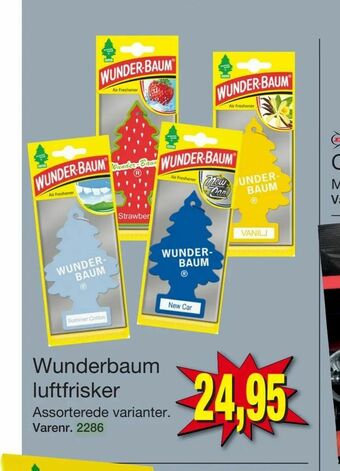 Harald Nyborg Wunderbaum luftfrisker tilbud
