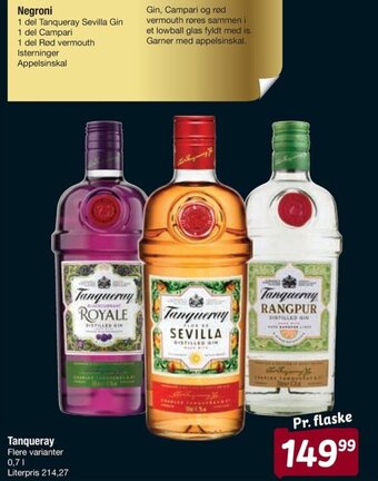 Fakta Tyskland Tanqueray tilbud