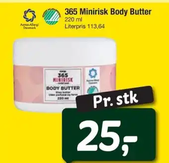 Fakta Tyskland 365 Minirisk Body Butter tilbud