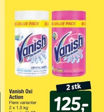 Fakta Tyskland Vanish Oxi Action tilbud