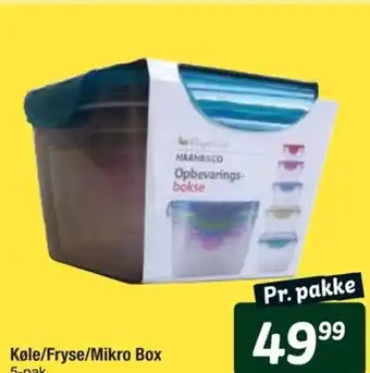 Fakta Tyskland Køle/ Fryse / Mikro Box tilbud