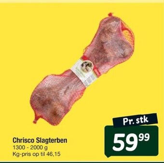 Fakta Tyskland Chrisco slagterben tilbud